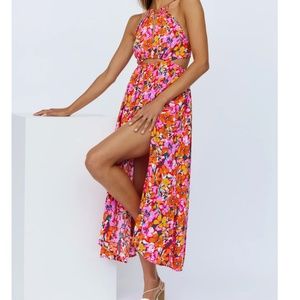 Fly Away Today Midi Dress